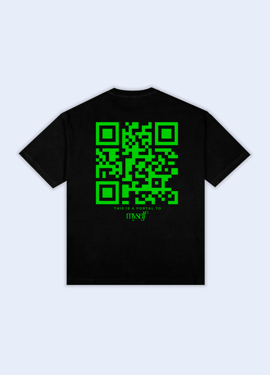 Portal QR Oversized T-Shirt